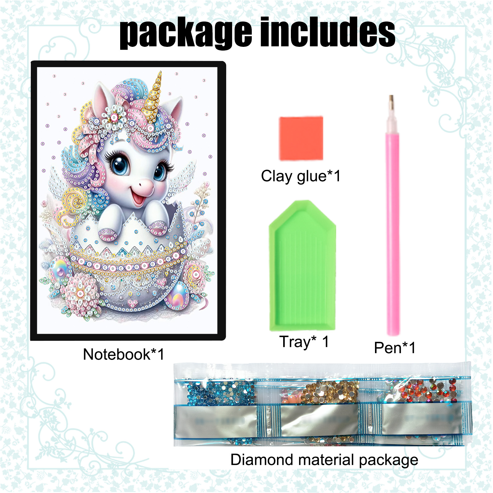 Diamond Art Painting Notebook  - Home Office Laptop のレビューと価格