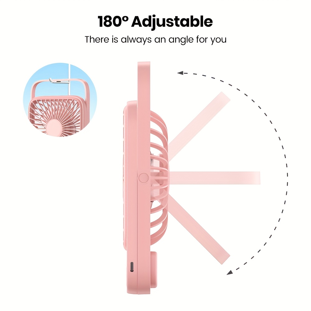 Portable USB Desk Fan with 500 - Usb Desk Fan のレビューと価格