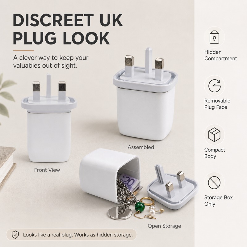 Discreet UK Plug Style Stash B - Home Office Uk のレビューと価格