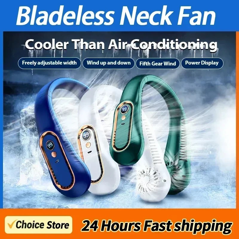 Neck Bladeless Fan Mini Ultra  - Usb Desk Fan のレビューと価格