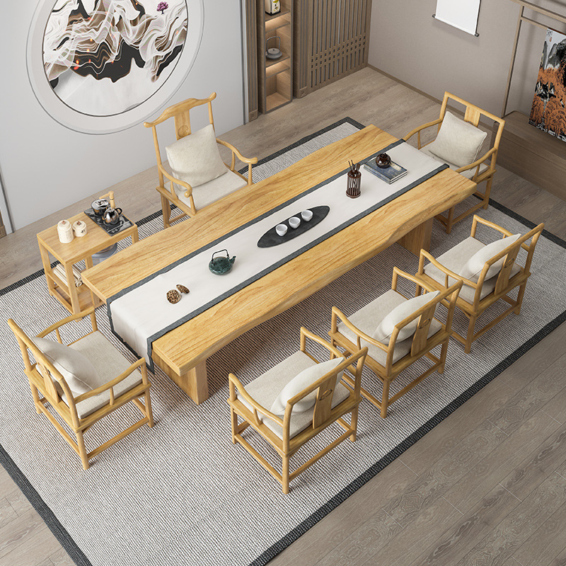 Pure solid wood tea table and  - Home Office Login のレビューと価格