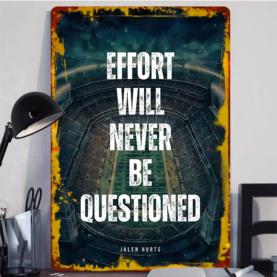 Inspirational Sports Metal Wal - Home Office Questions のレビューと価格