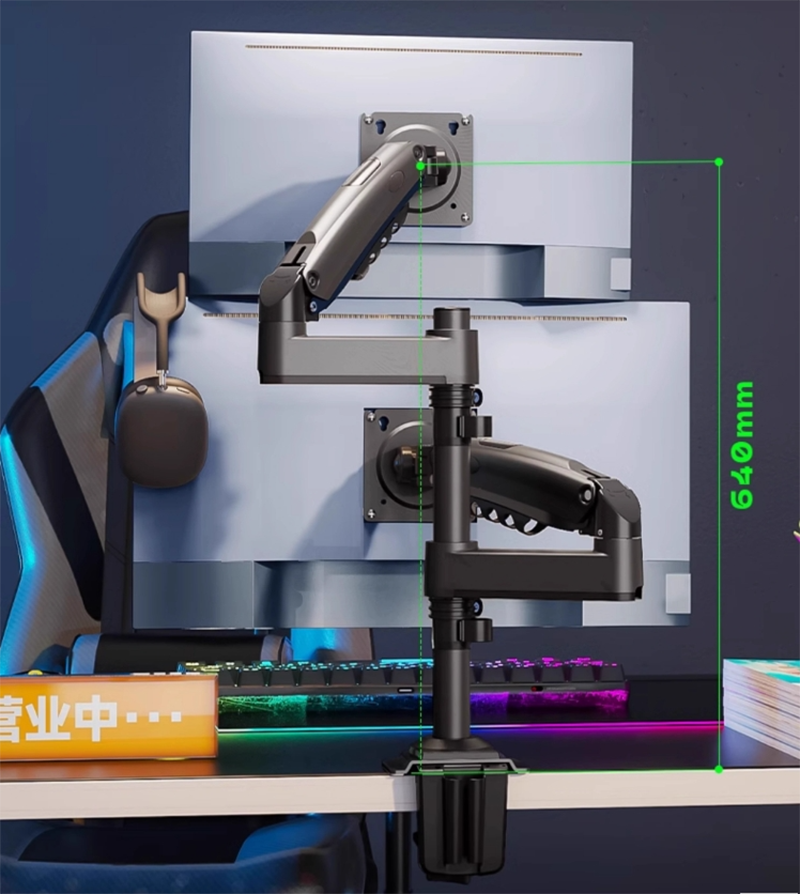 NB H180 Double monitor desk Ho - Monitor Arm Dual のレビューと価格