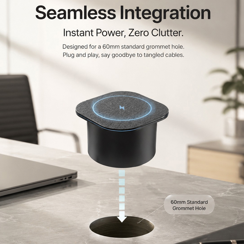 15W Built-in Wireless Charger  - Home Office Uk のレビューと価格