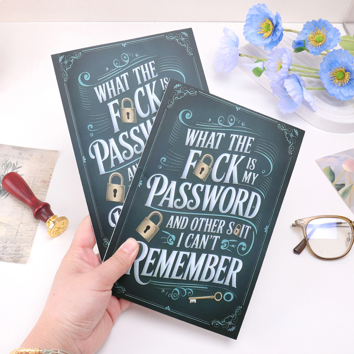 fashion  Teal Cover Notebook - - Home Office Login のレビューと価格