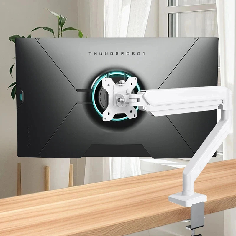 Single Monitor Desk Mount Arm– - Monitor Arm Dual のレビューと価格