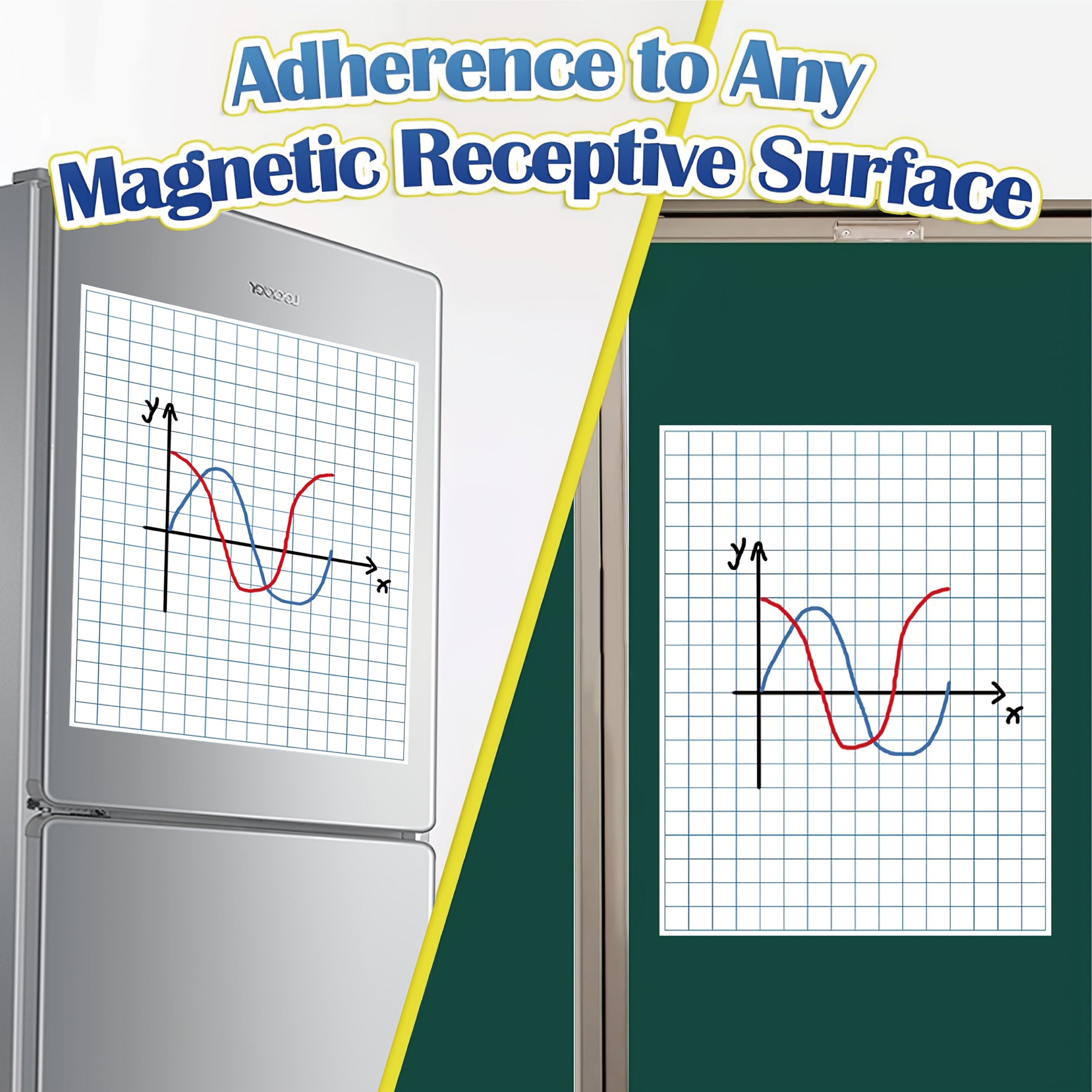 Large Magnetic Grid Writing Bo - Whiteboard Magnetic のレビューと価格