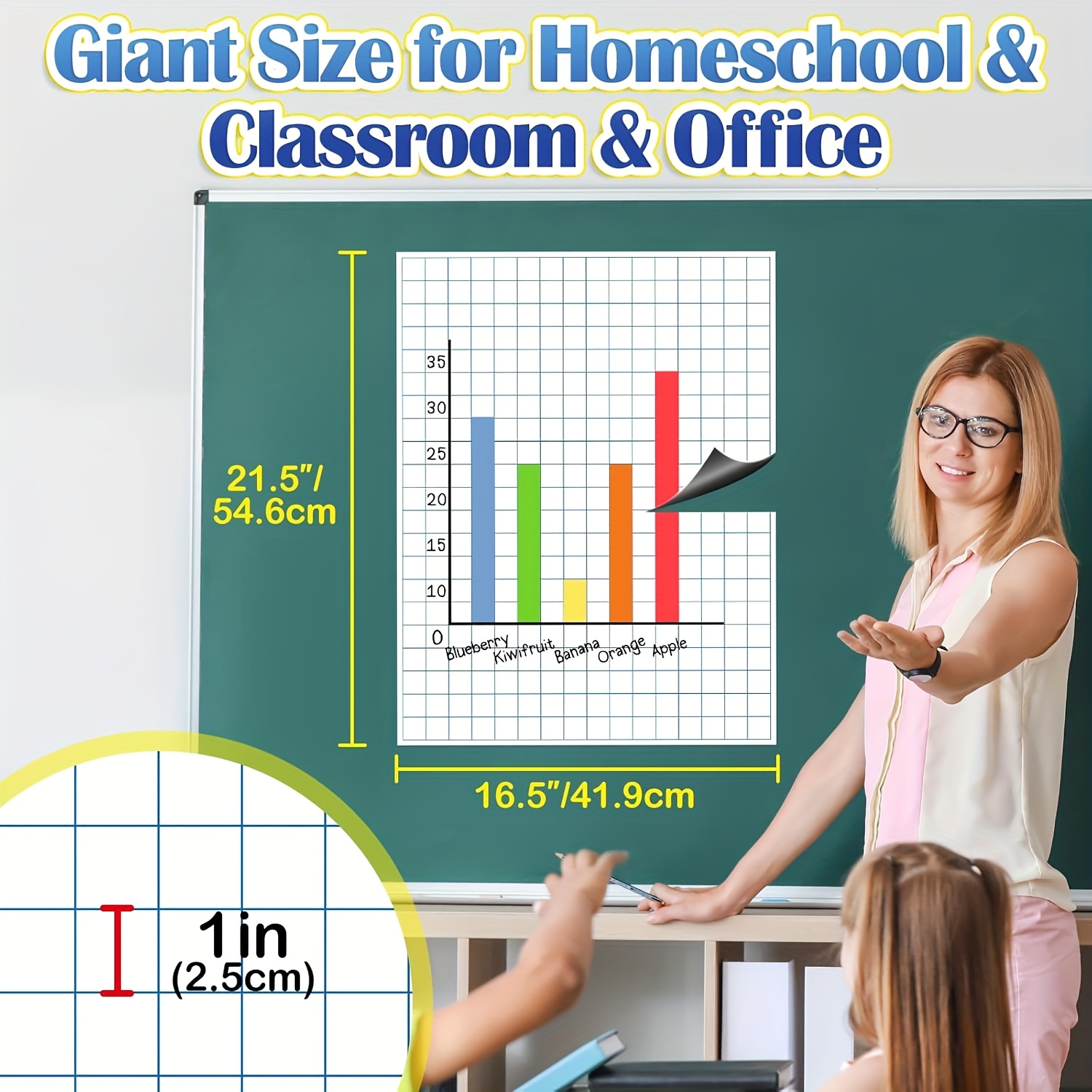 Large Magnetic Grid Writing Bo - Whiteboard Magnetic のレビューと価格