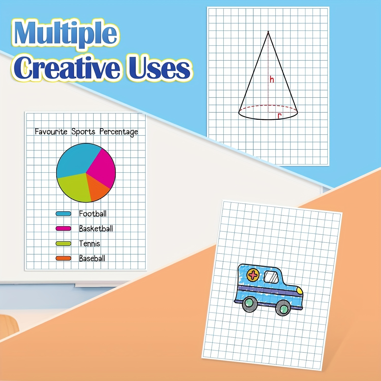 Large Magnetic Grid Writing Bo - Whiteboard Magnetic のレビューと価格