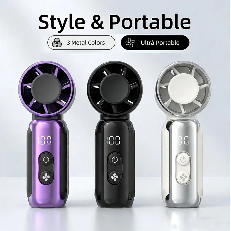 Mini handheld fan, portable sm - Usb Desk Fan のレビューと価格