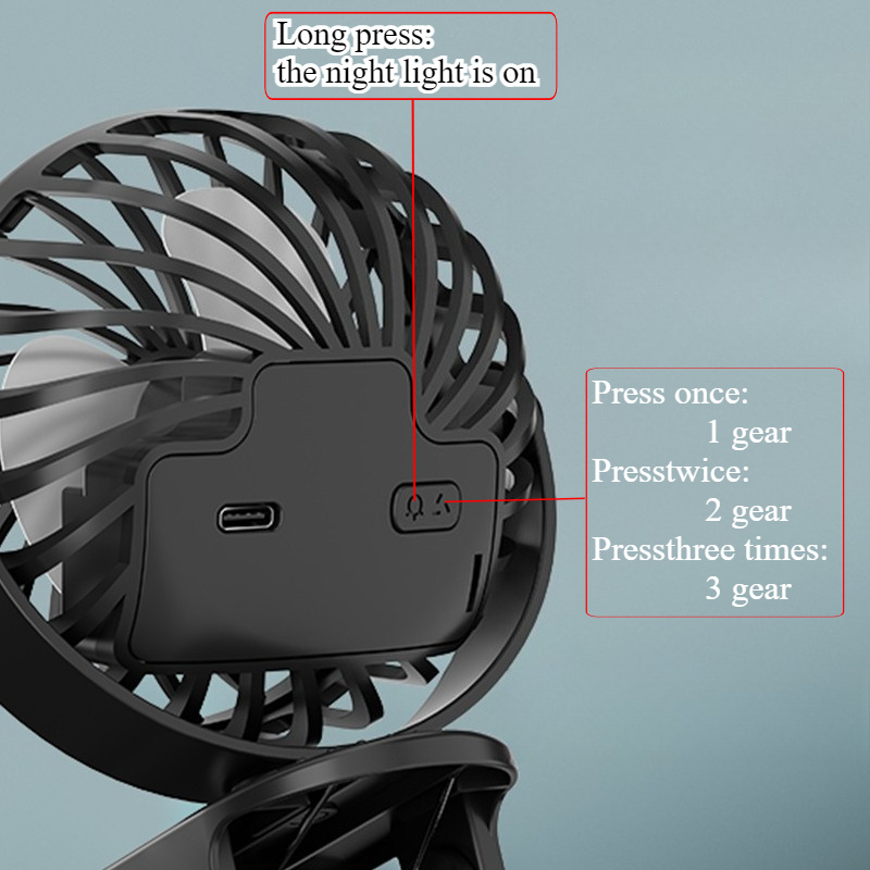 1pc 360° Adjustable USB Clip o - Usb Desk Fan のレビューと価格