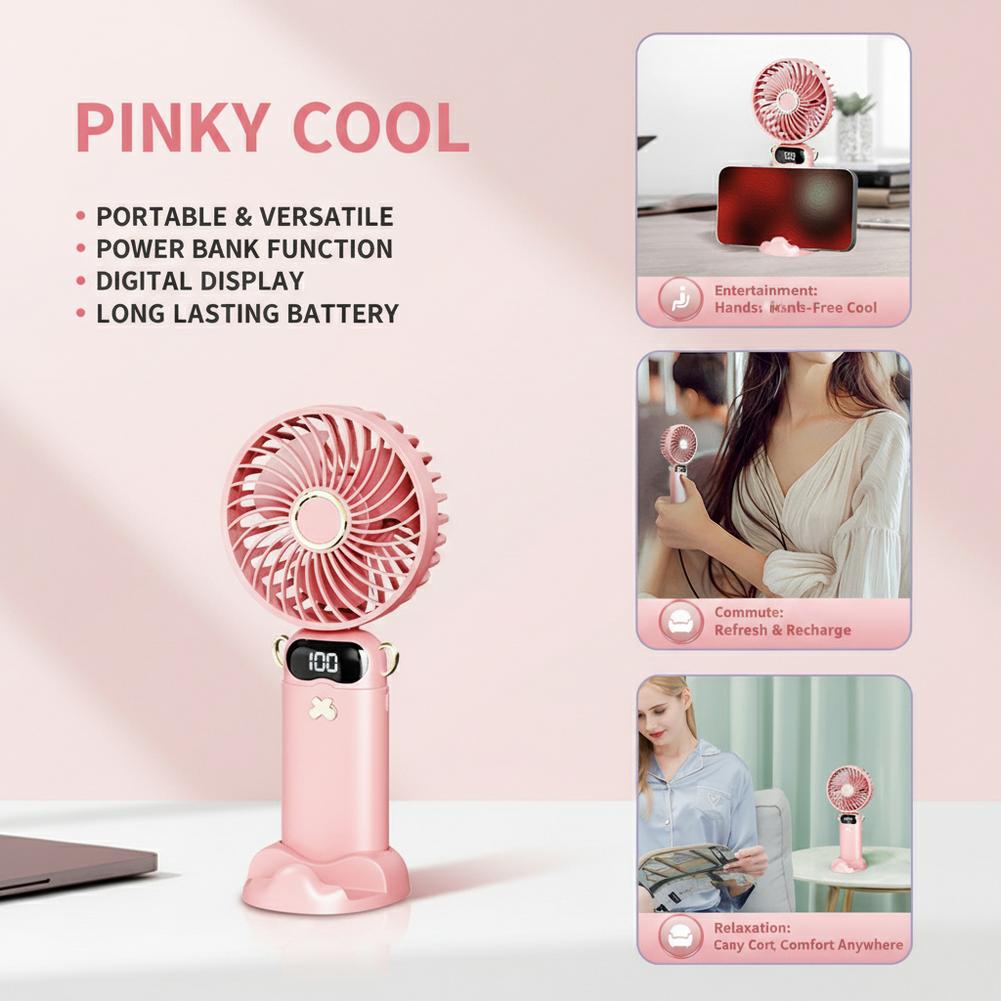 Portable Mini Fan With 6 Speed - Usb Desk Fan のレビューと価格
