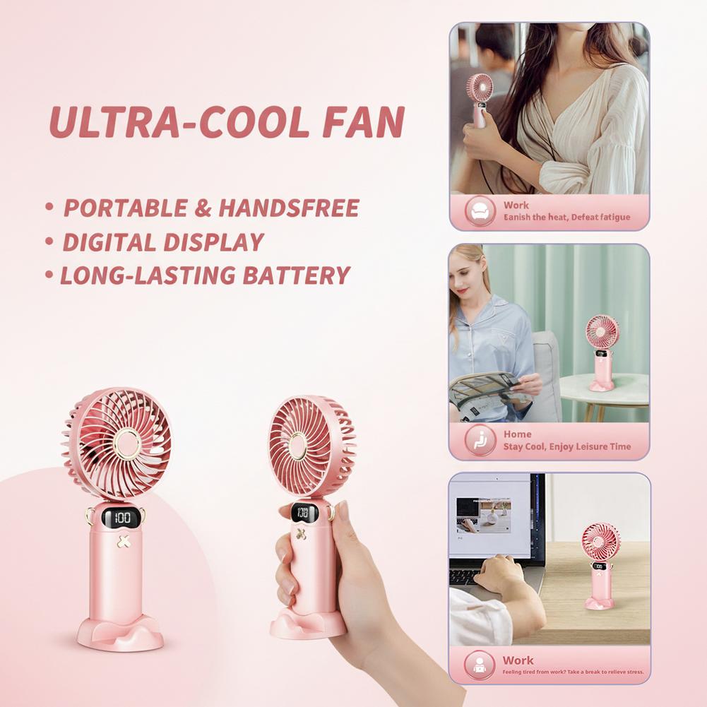 Portable Mini Fan With 6 Speed - Usb Desk Fan のレビューと価格