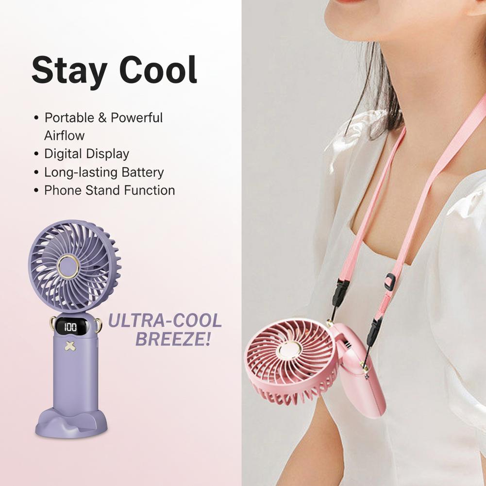 Portable Mini Fan With 6 Speed - Usb Desk Fan のレビューと価格