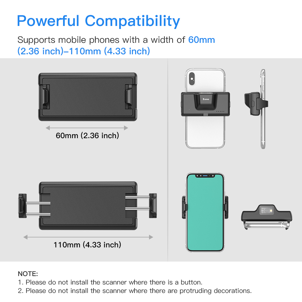 Eyoyo EY-022P Adjustable Back  - Document Scanner Portable のレビューと価格