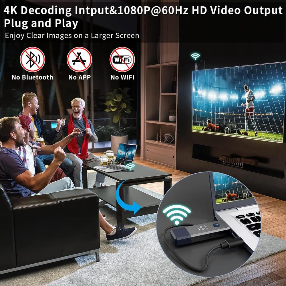 50M Long Range 1080P Wireless  - Home Office Laptop のレビューと価格