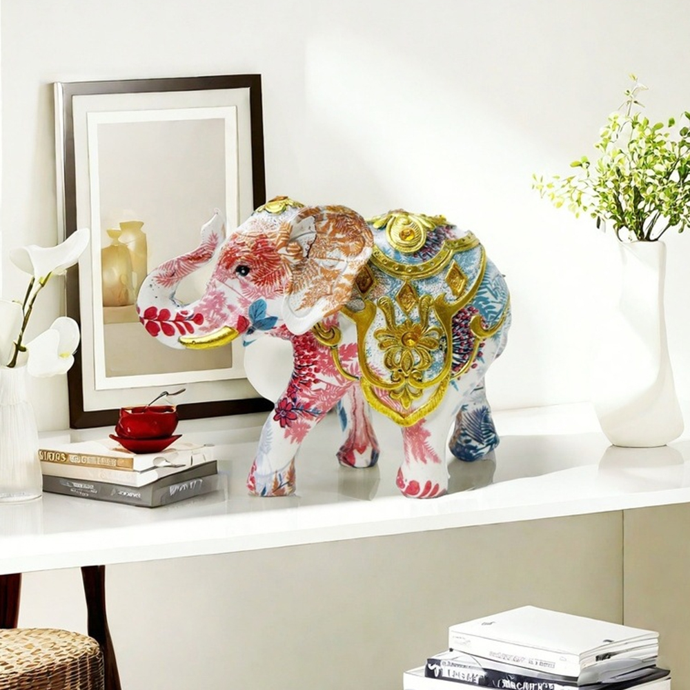 Resin elephant handicrafts, go - Home Office Gif のレビューと価格