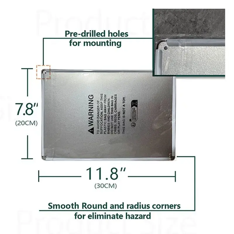 Chic Vintage-Style Aluminum Wa - Home Office Gif のレビューと価格