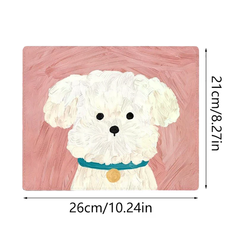 Cute Puppy Mouse Pad Anti-Slip - Home Office Laptop のレビューと価格
