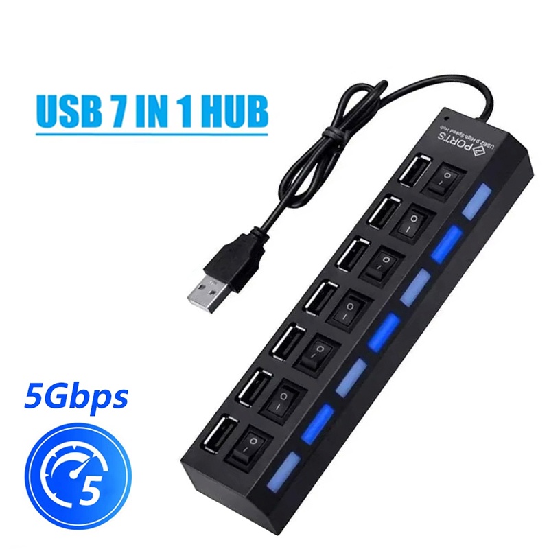 USB 2.0 Hub USB High Speed Spl - Home Office Laptop のレビューと価格