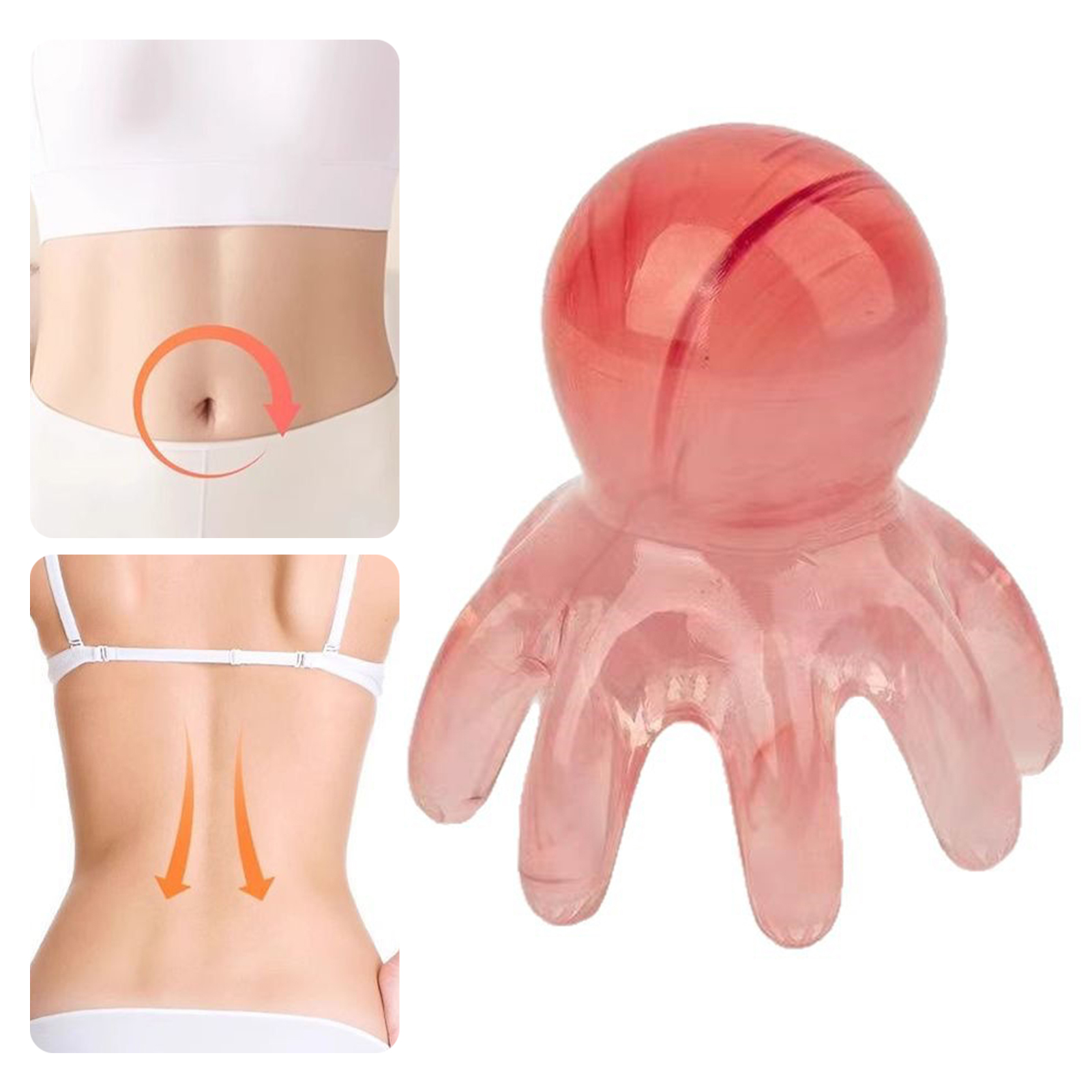 Octopus Shape Scalp Massage Co - Home Office Head のレビューと価格