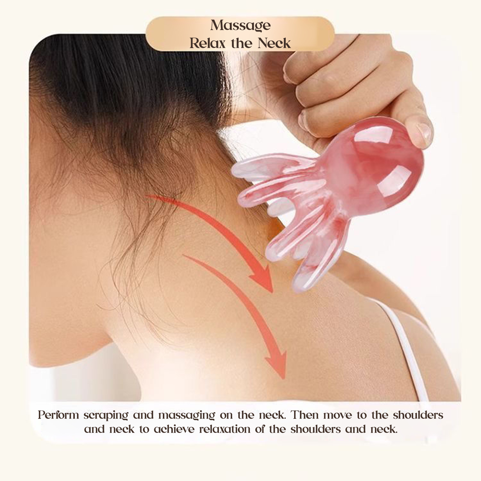 Octopus Shape Scalp Massage Co - Home Office Head のレビューと価格