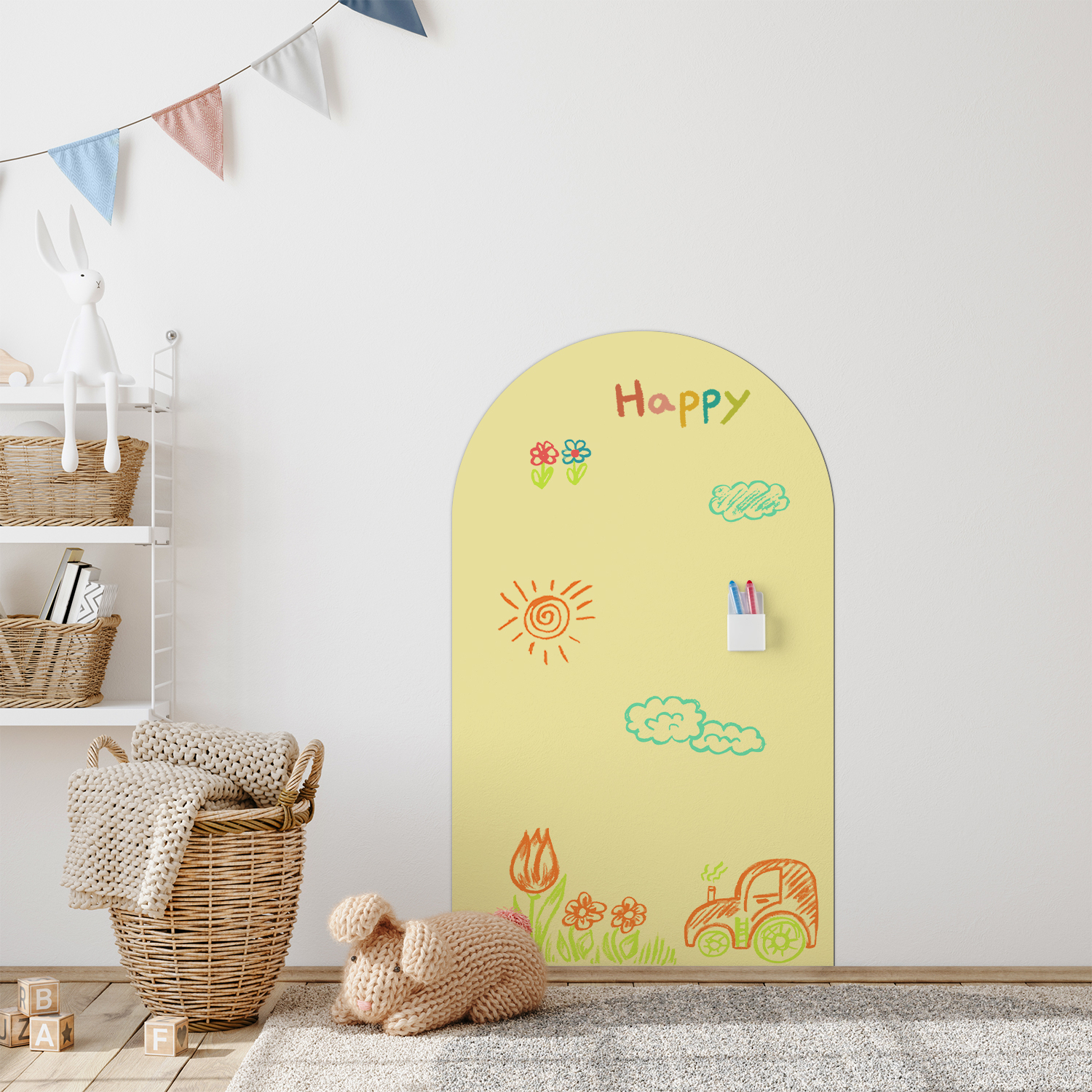1 Piece of Arched Decorative M - Whiteboard Magnetic のレビューと価格