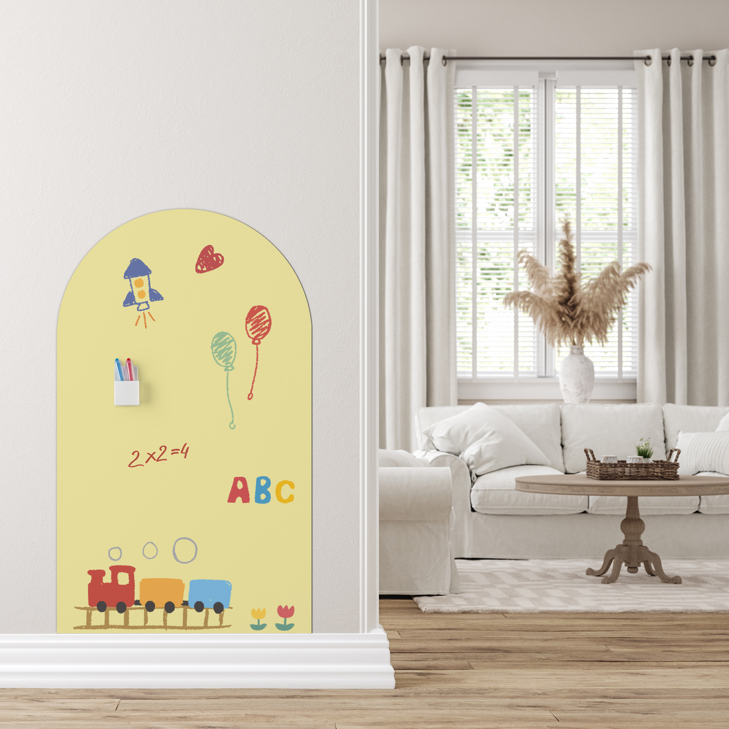 1 Piece of Arched Decorative M - Whiteboard Magnetic のレビューと価格