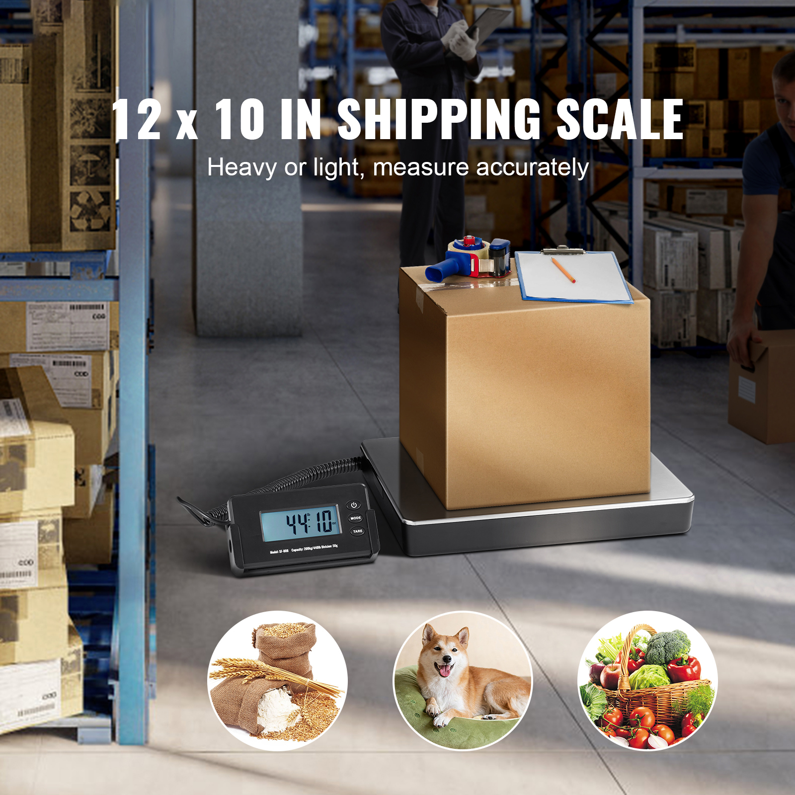 SucceBuy 440lbs Digital Shippi - Home Office X Post のレビューと価格
