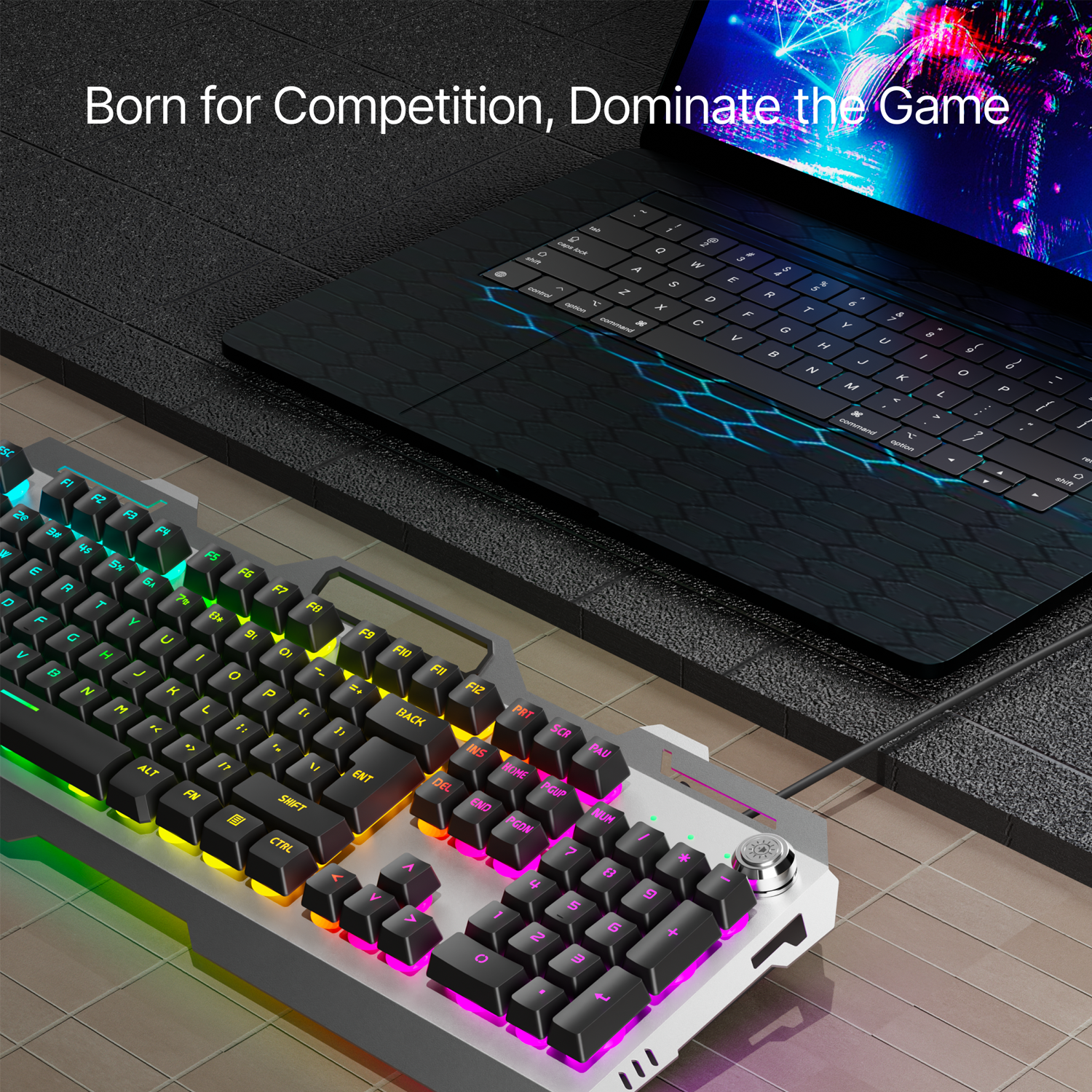 EWEADN Silent Gaming Keyboard, - Home Office Laptop のレビューと価格