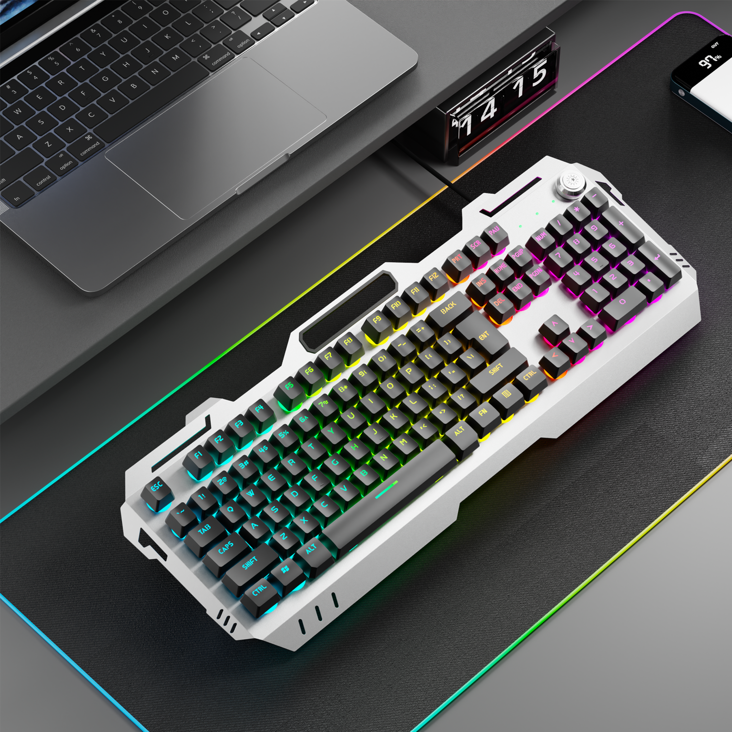 EWEADN Silent Gaming Keyboard, - Home Office Laptop のレビューと価格