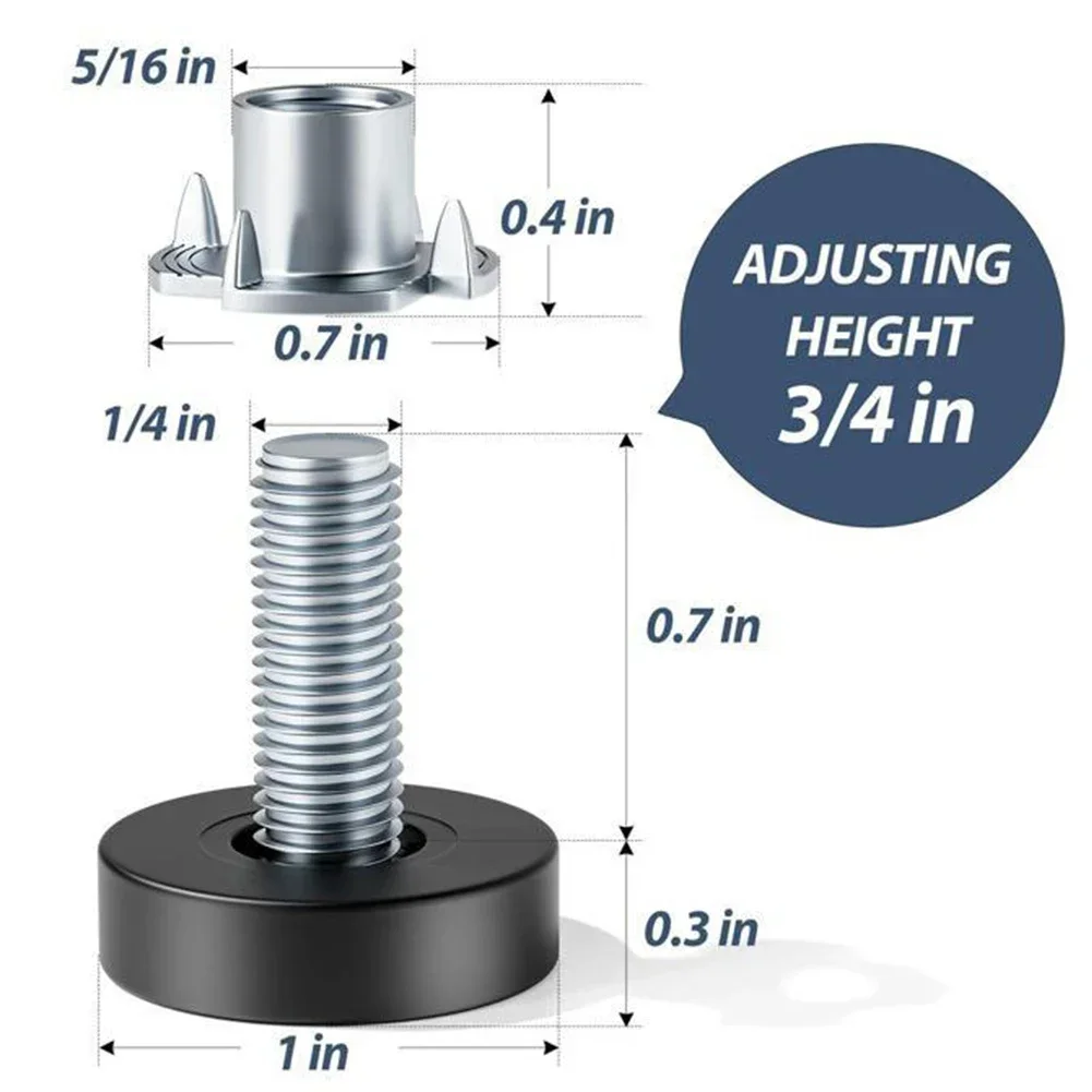 8PCS Adjustable Furniture Leve - Home Office With Sofa のレビューと価格